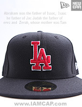 [NEWERA] MLB BASIC CUSTOM LOS ANGELES DODGERS 59FIFTY 엠엘비 베이직 로스엔젤레스 다저스 뉴에라 커스텀 모자 # BLACK/SCARLET/WHITE