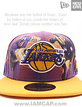 [NEWERA] 2012 MARVEL x NBA CROWN OVER 59FIFTY 뉴에라 # Los Angeles Lakers